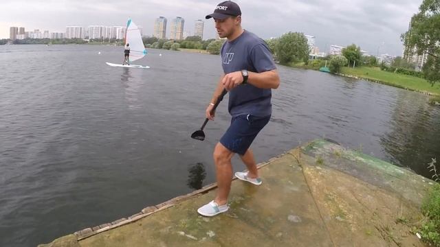 САП-тренировки , как правильно грести , в гостях у САП спота Мск