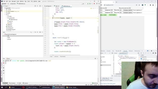 Frontend для новичков - Vue 3, Vite. Делаем генератор мемов. Часть 2 смотреть онлайн