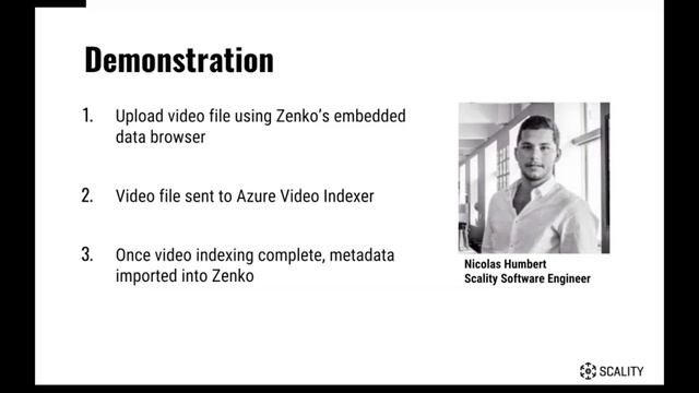 How to add metadata to videos using Zenko and Azure Video Indexer смотреть онлайн