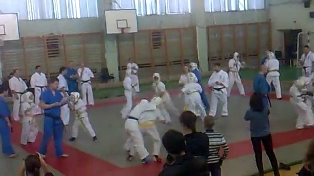 Кудо - Аттестация на жёлтые и высшие пояса - часть 5 смотреть онлайн