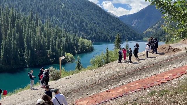 Первый мини влог🤍 Тур по озёрам Кольсай, Кайынды и Чёрный Каньон ❤️🤩