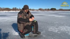 Рыбалка в глухозимье на Можайском водохранилище [salapinru]