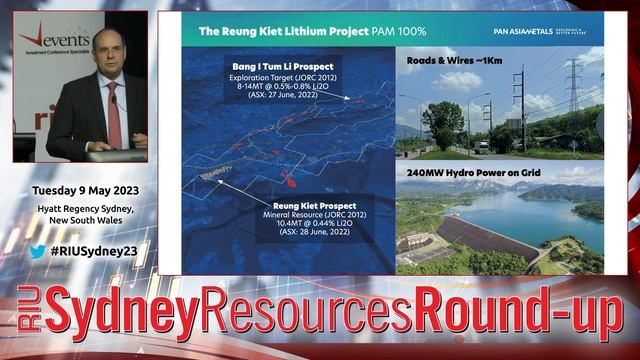 Pan Asia Metals - RIU 2023 RIU Sydney Resources Round-up смотреть онлайн