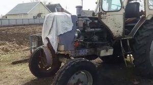 Замена масла в двигателе трактора ЮМЗ 6 и устранение течи воды в масло