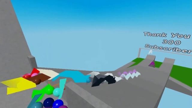 300 Subscriber Special! - Roblox Studio (3D Marble Race) смотреть онлайн