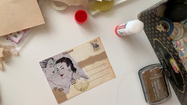 2. Оформляем открытки вместе. Посткроссинг. Mail art. смотреть онлайн