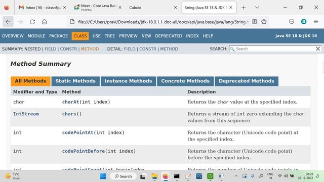 javadoc and exercise for inheritance смотреть онлайн