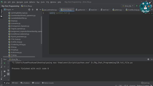 Python ( Myanmar ) : 7.1.File Handling ( .txt ) смотреть онлайн