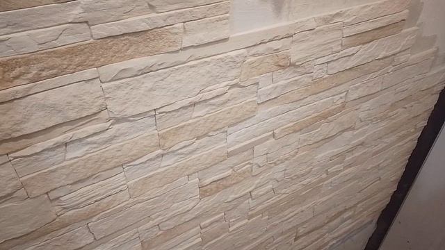 Укладка декоративного камня. По уровню и без кривых линий. смотреть онлайн