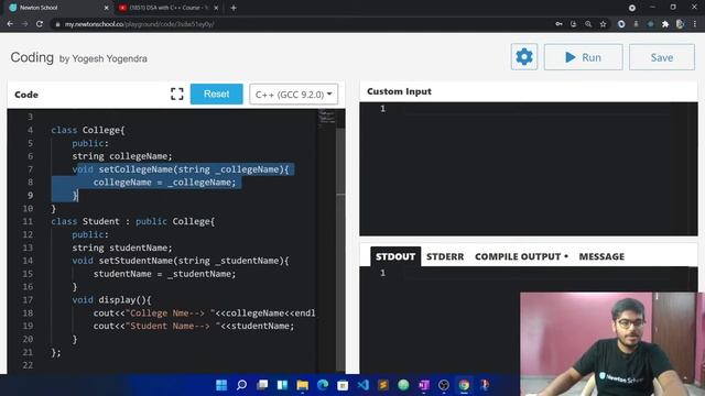 Difference between Public, Private, Protected Access Specifiers | Lecture 21 | OOPS in C++ |Yogesh смотреть онлайн