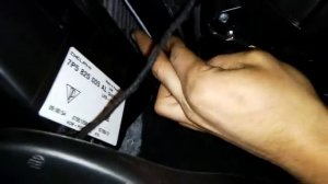 Фильтр салона Порш Кайен (Porsche Cayenne turbo 2013г.) 2011-2015г. замена