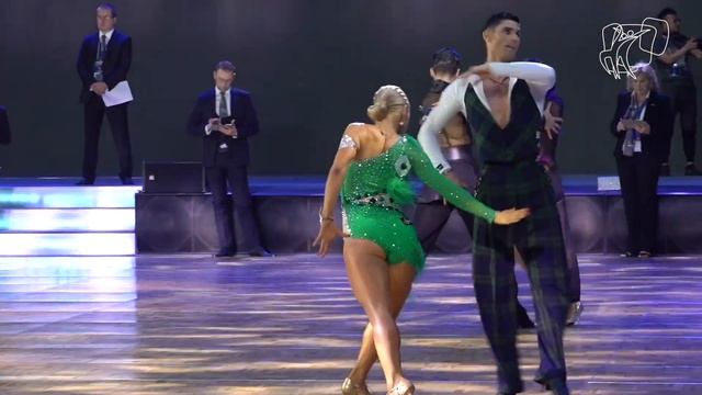 Strebizh - Manuylova, RUS | 2018 PD World Latin | R2 PD | DanceSport Total смотреть онлайн