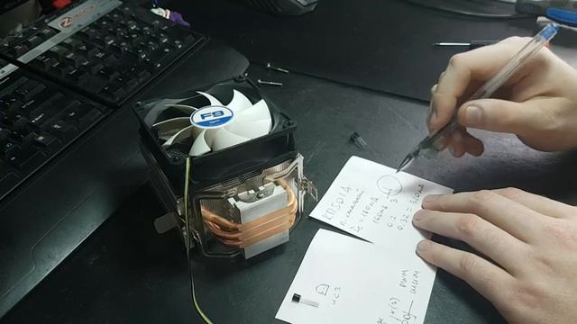 Установка кулера с креплением AMD на Intel и доработка 3Pin до 4Pin PWM