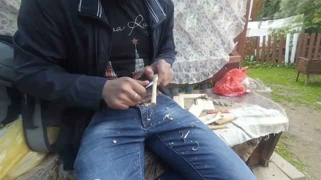 Резьба деревянной ложки. Или как рождается ложка смотреть онлайн