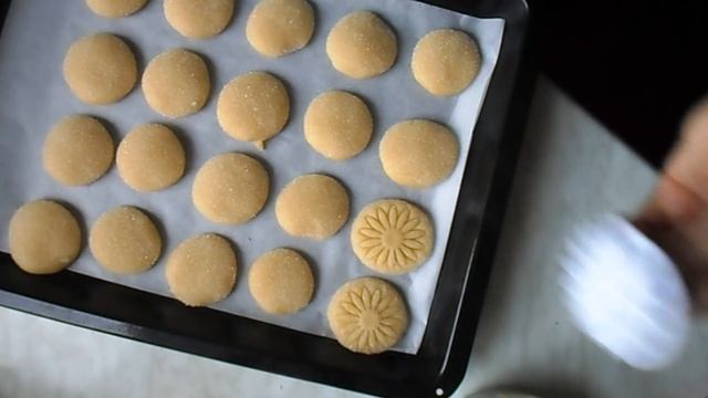 Вкусное печенье на растительном масле. смотреть онлайн