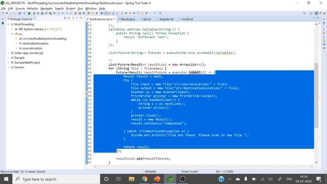 java Multi threading Executors| Mutithreading Real-Time implementation | Java Shastra смотреть онлайн