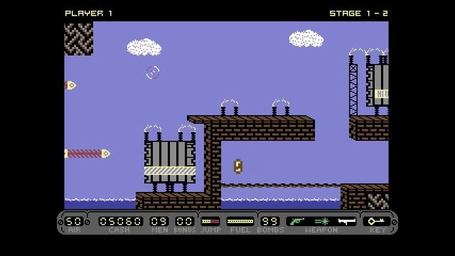 WORMHOLE NEW C64 GAME 2020