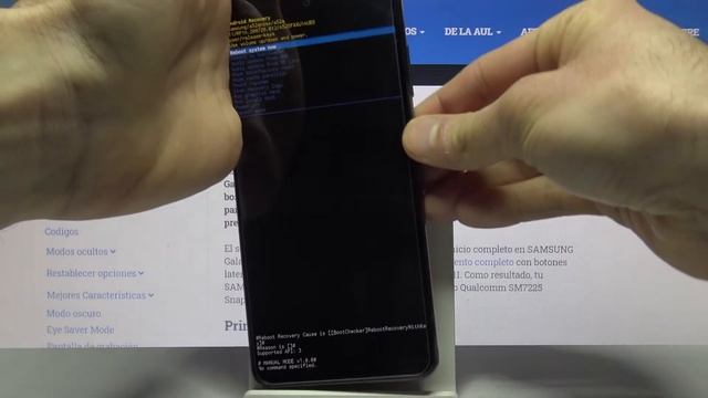Cómo borrar caché en SAMSUNG Galaxy A52 - borrar la memoria caché смотреть онлайн