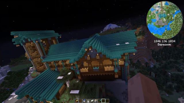 Строим город в Minecraft: Пляжный район, Горный район, Фермерский район, метро, ратуша, мелочи | #2 смотреть онлайн