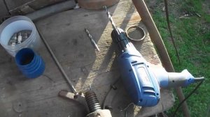 венчик для дрели переделываем под строительный миксер с гайкой М14