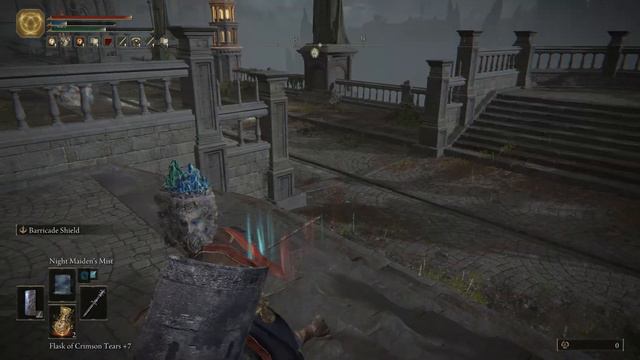Elden Ring - Godskin Noble at Lurnia Divine Tower. SL1/RL1 Sorcery Only. No Damage. смотреть онлайн