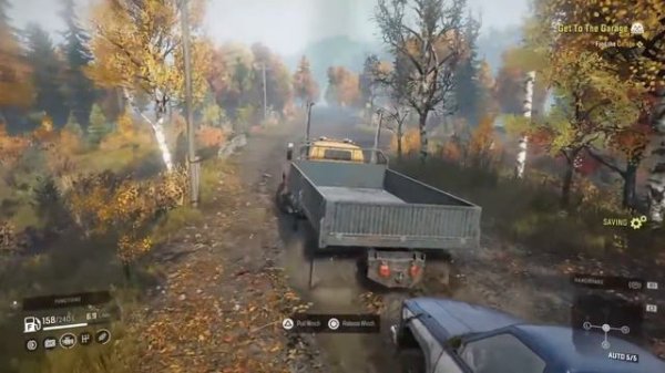 Snow runner gameplay