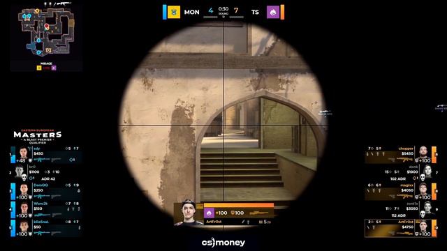 Monte vs Spirit | Map 1 Mirage | RES EEU Masters: Fall 2023 смотреть онлайн