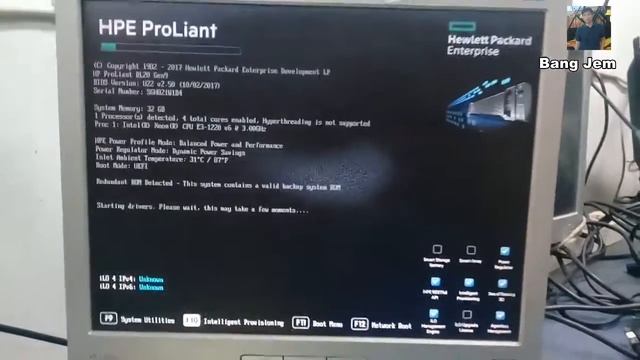 Enable Dynamic Smart Array Raid HP Gen9 - onboard смотреть онлайн