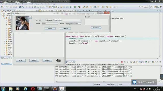 Employee Management CRUD - JAVA App смотреть онлайн