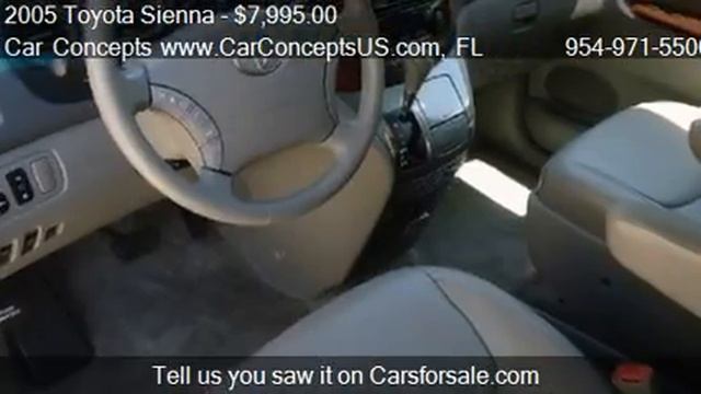 2005 Toyota Sienna XLE Limited - for sale in North Lauderdal смотреть онлайн