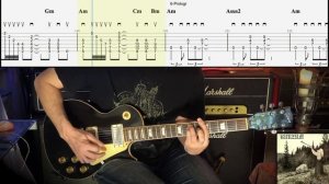 10-ка лучших блек-метал риффов - 10 Great Easy Black Metal Riffs (Табулатура) Guitar Tutorial TABS