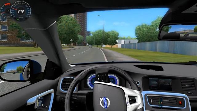 City Car Driving 1.3.3 - Volvo S60 T6 AWD смотреть онлайн