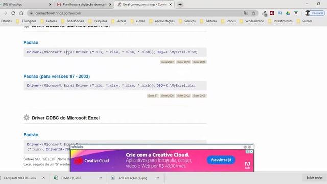 Importar dados do Excel para Access VBA SQL смотреть онлайн