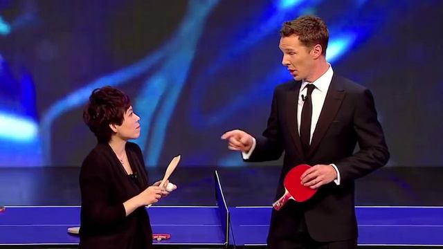 Benedict Cumberbatch vs Deng Yaping: Table Tennis смотреть онлайн
