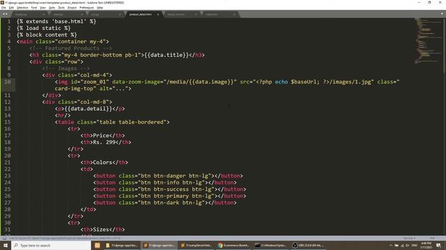 Ecommerce Product Detail Page | Django eCommerce Website | Django Tutorials смотреть онлайн