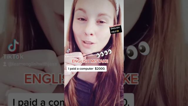 PERFECT & TEST YOUR ENGLISH with COMMON ENGLISH MISTAKE Tiktoks / Tiktok Compilation 5 смотреть онлайн