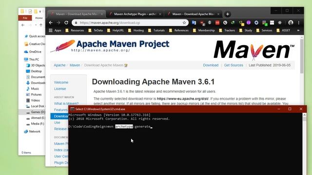 03 Install Maven & Generate Sample Project [Arabic] смотреть онлайн