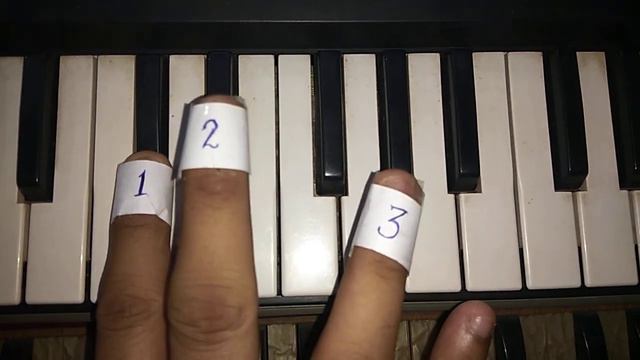 Basic Sargam with proper use of Fingers on Keyboard/Harmonium/Piano смотреть онлайн