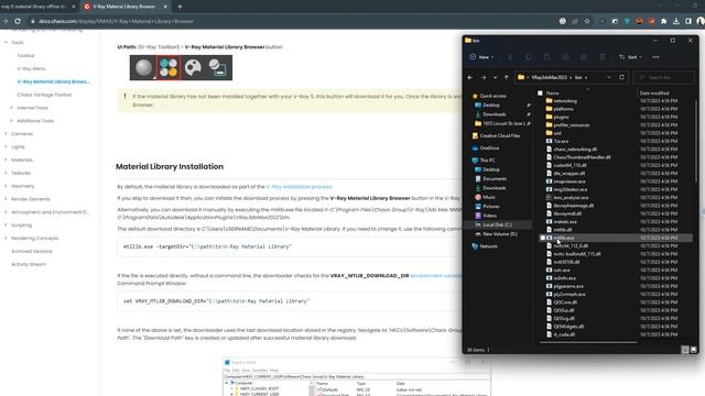 How to add V-ray 6 material library offline l fix error "this site can't be reached" смотреть онлайн