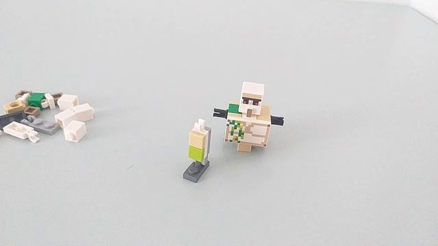 Майнкрафт, lego 21159 сборка железного голема 1 смотреть онлайн