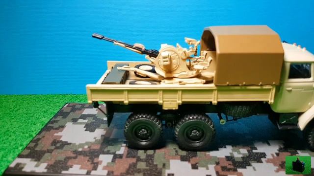 Урал 43202 с ЗУ-23-2. Южный вариант. Масштаб 1:43 смотреть онлайн