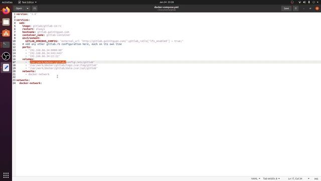 02 GitLab Installation on Linux Ubuntu Using Docker смотреть онлайн