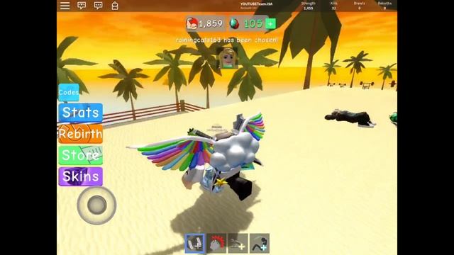 ROBLOX Weight lifting Simulator 3 (codes!!!) смотреть онлайн