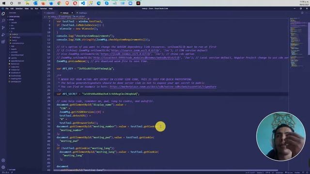 Integración de API de Zoom, Reunión desde su sitio web, sin el cliente de Zoom | Parte-1 смотреть онлайн