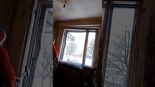 БЕЗ распила. Быстрый демонтаж оконной коробки в панельном доме.