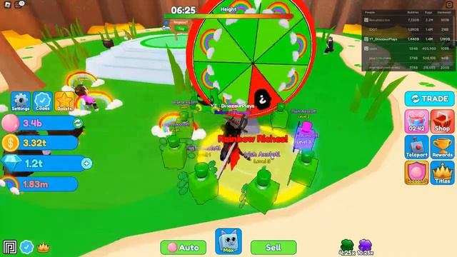 NEW ST PATRICK'S DAY EVENT UPDATE in Roblox Bubble Gum Clicker (BGC) смотреть онлайн