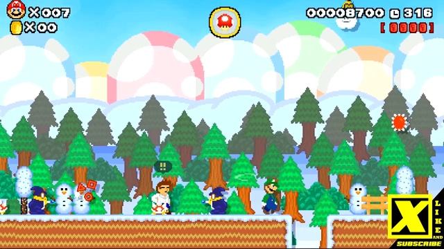 (ONLY SMAS THEME STYLE) MARIO MULTIVERSE - LAST LEVELS 119 смотреть онлайн