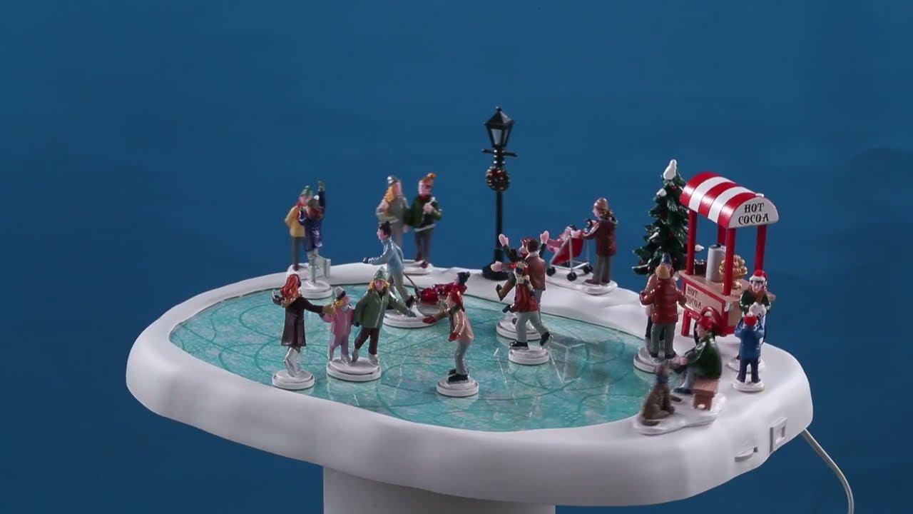 Lemax Каток Деревенский на пруду артикул 94048