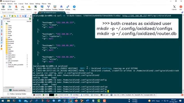 How to Install & Integrate Oxidized Into LibreNMS | librenms oxidized смотреть онлайн