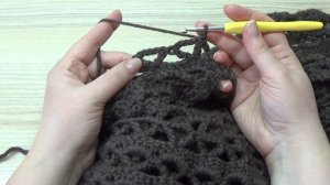 Безрукавка (жилет) крючком. Просто и быстро. Расчёт петель на любой размер